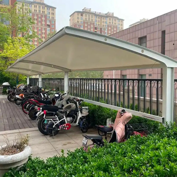 久治县膜结构电动车棚